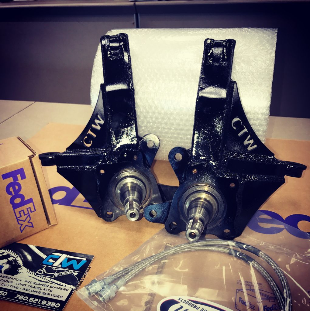 Custom Tube Works Toyota Lift Spindles